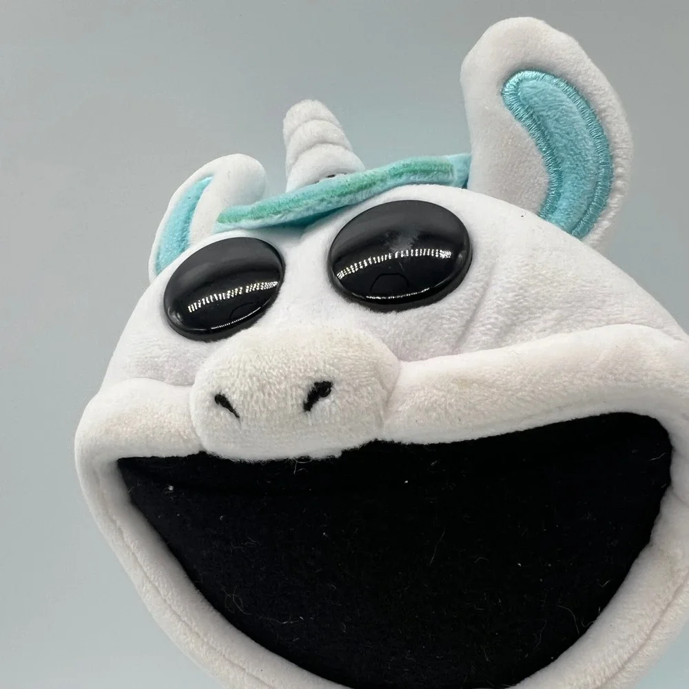 Poppy Playtime Smiling Critters CraftyCorn Plush Unicorn White Blue 2024 Mob Ent